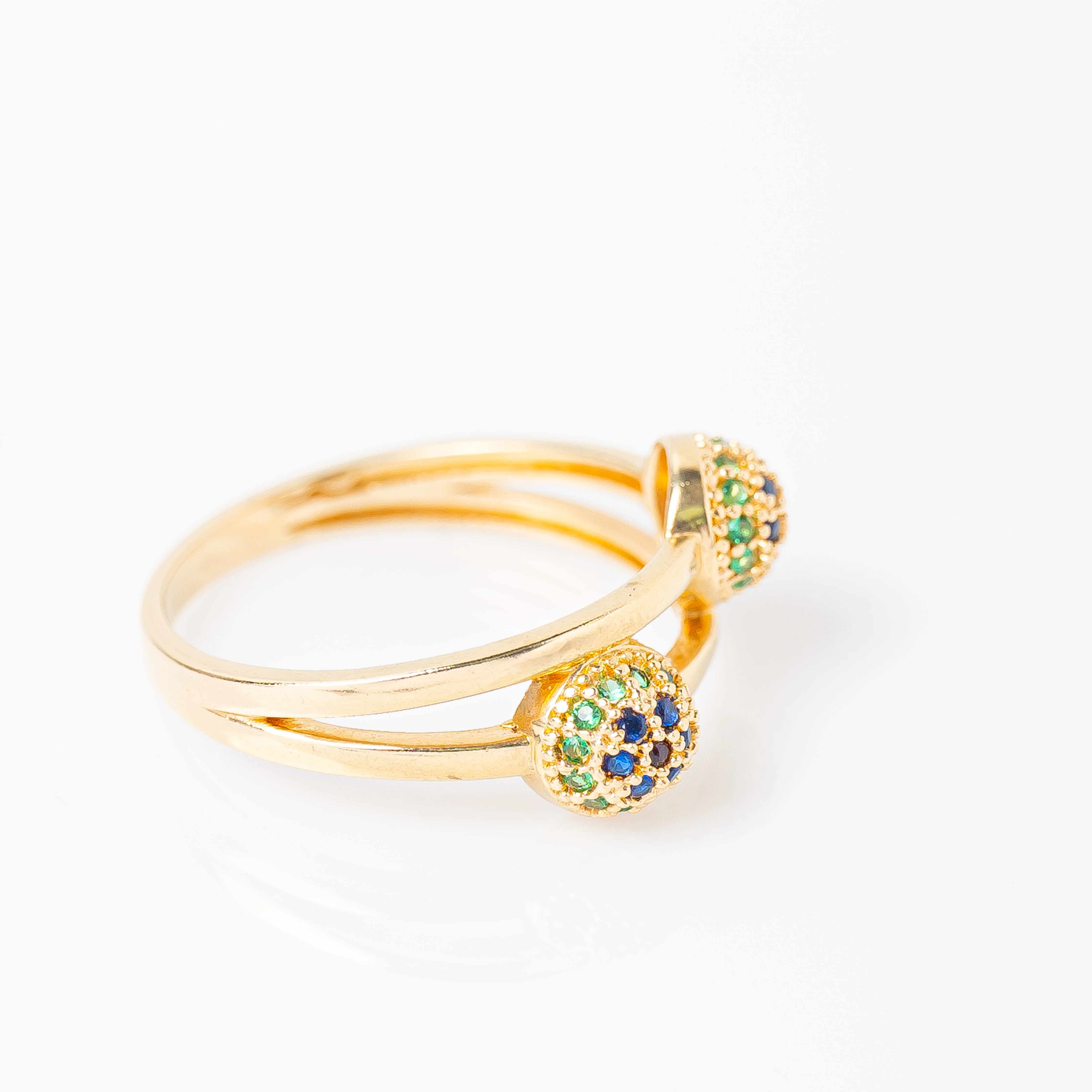 Anillo Bolas De Fuego Talla 7 1/4 - Image 3