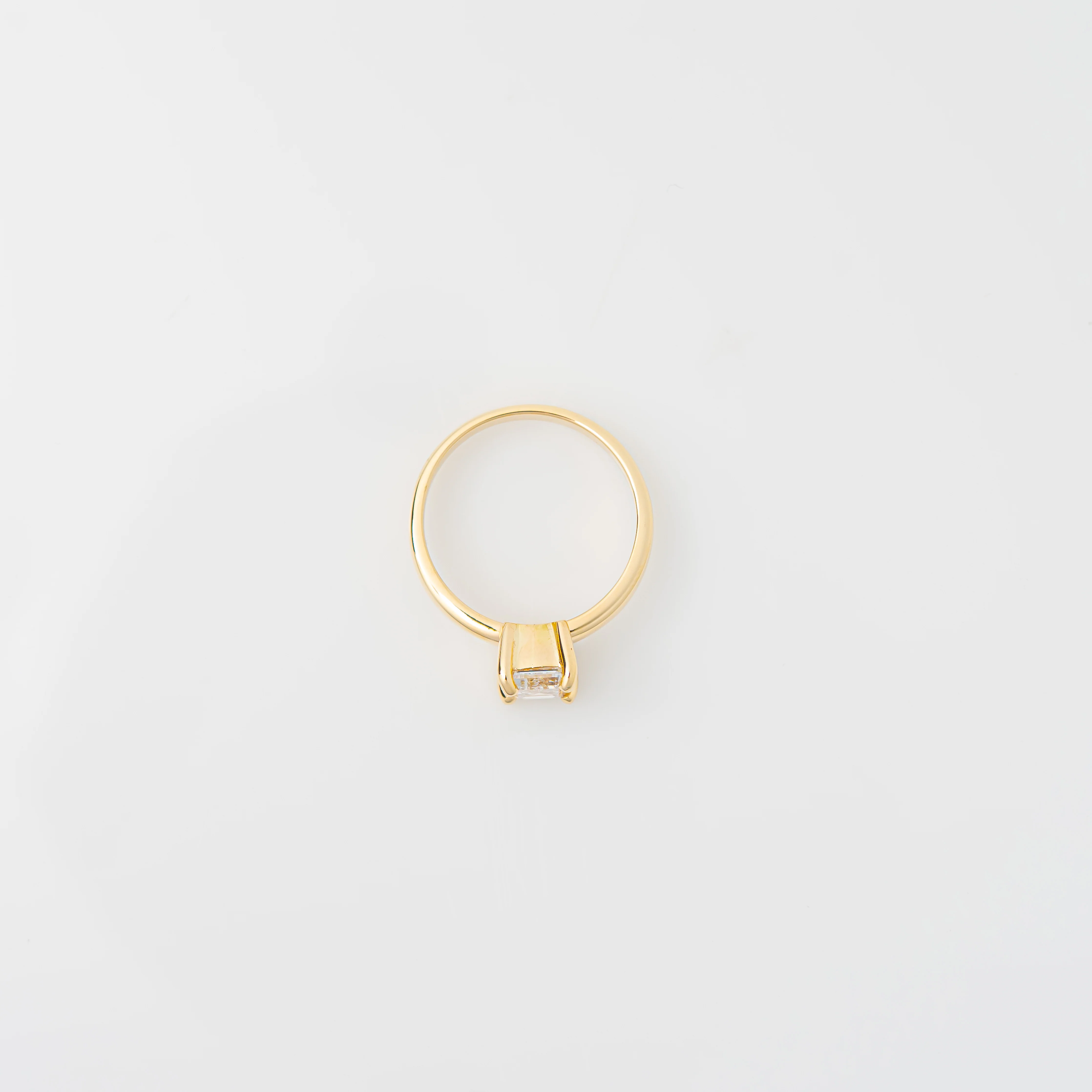 Anillo Diamante corte Esmeralda Lab 1.50ct - Image 4