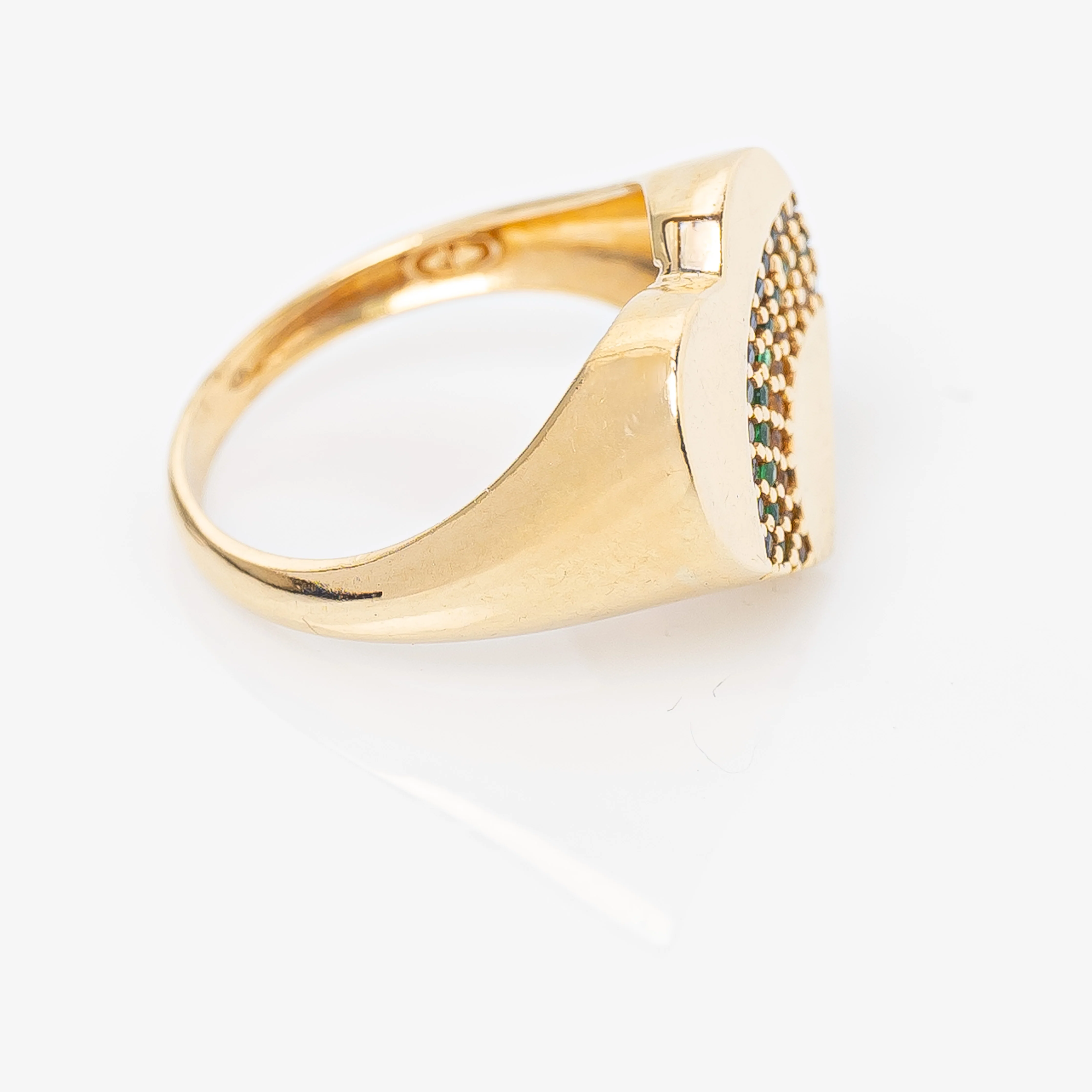 Anillo Corazon  Arcoíris Talla 5 1/4 - Image 3