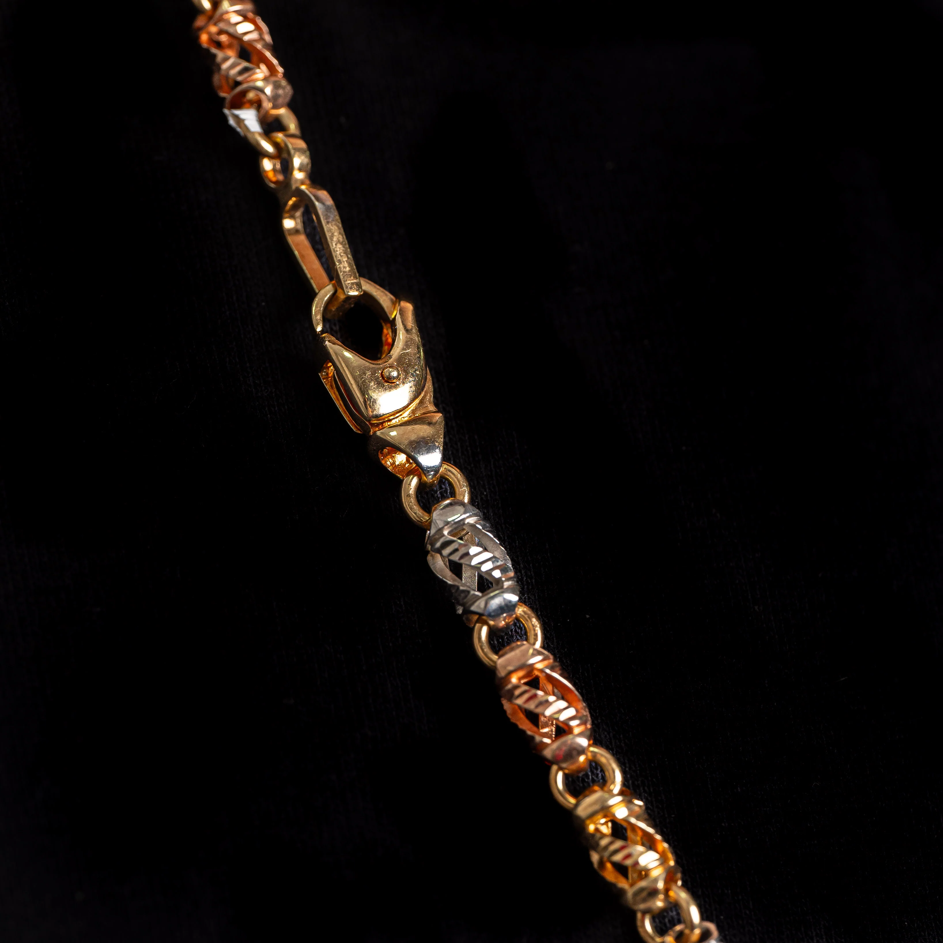 Cadena Tejido Esferas Rústicas - Image 3