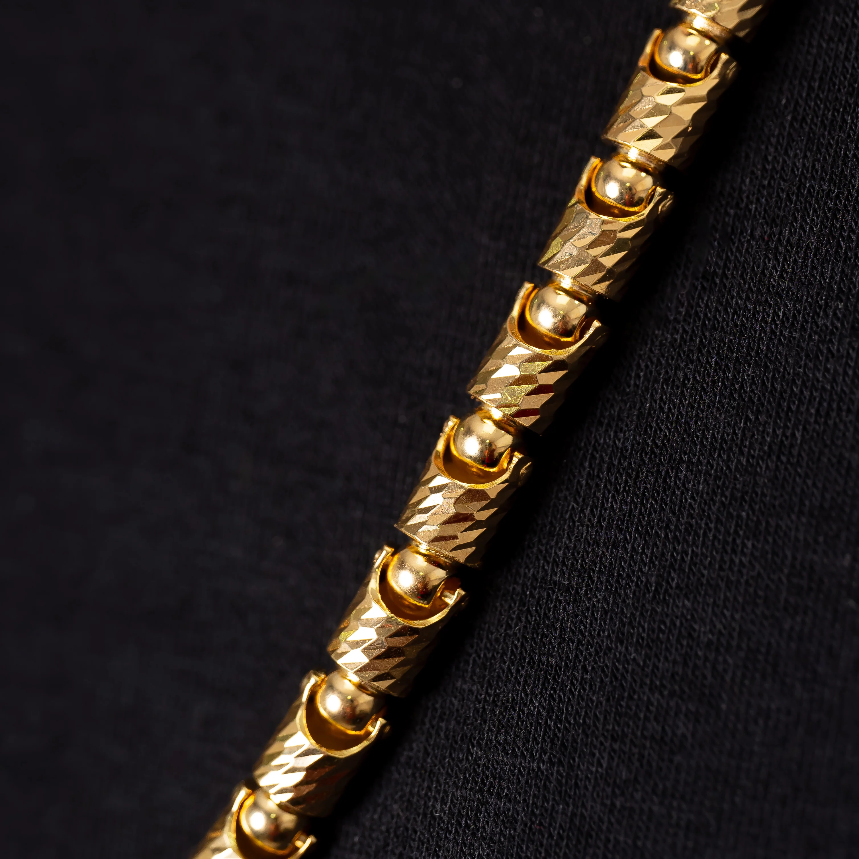 Cadena Tejido Rustico Diamantado - Image 3