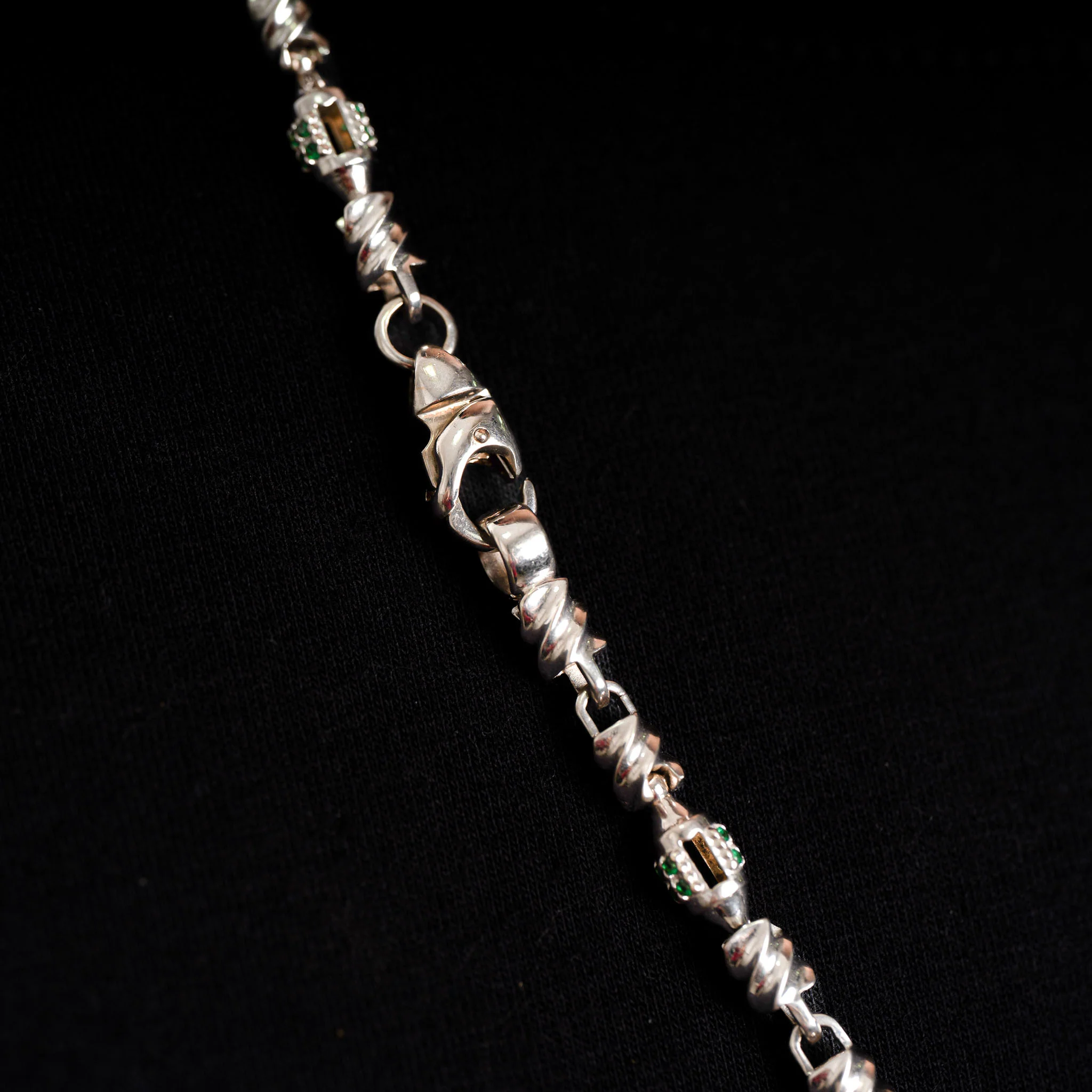 Cadena Tejido Rústico Blanco - Image 3