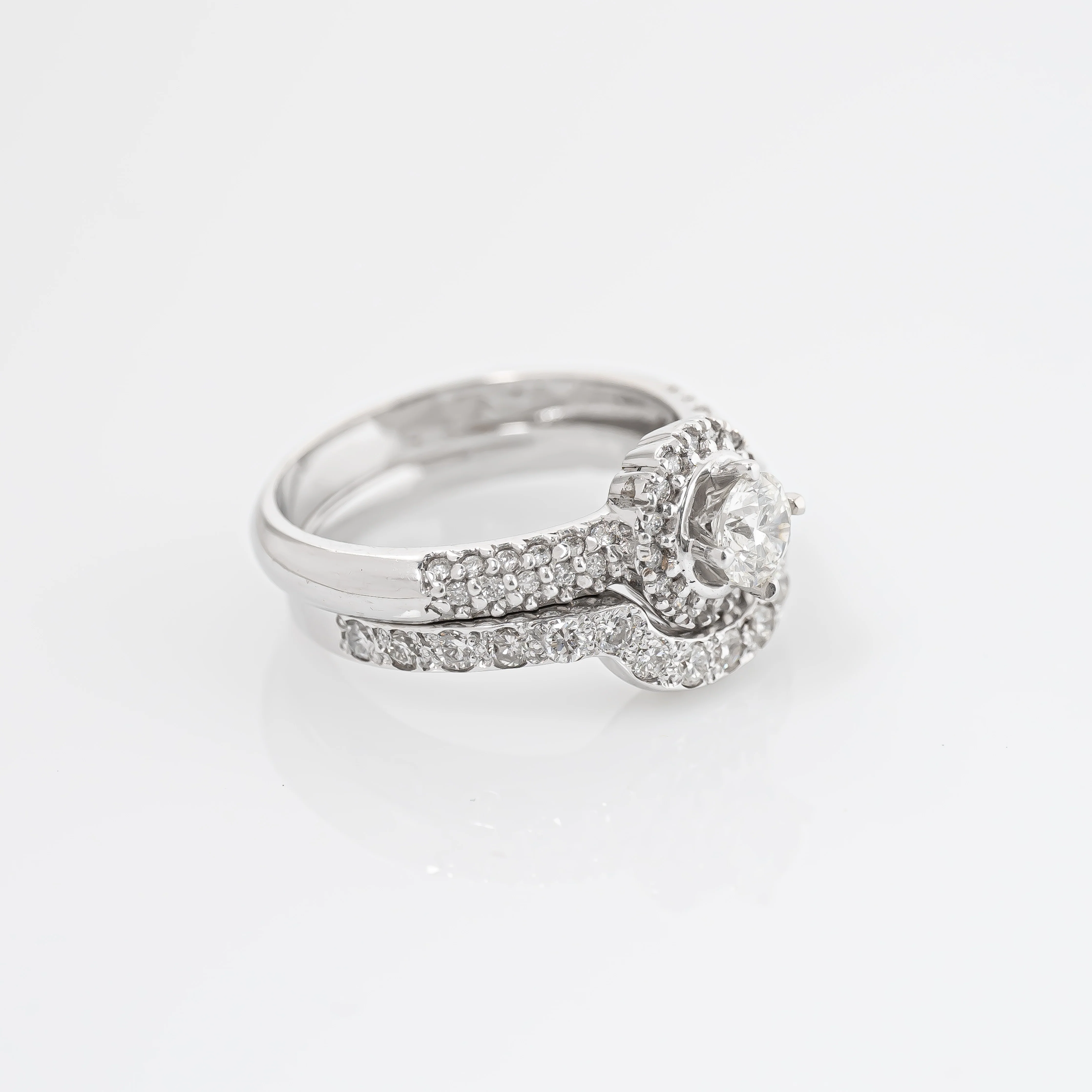 Juego Anillos Diamante Nat Talla 7 - Image 3