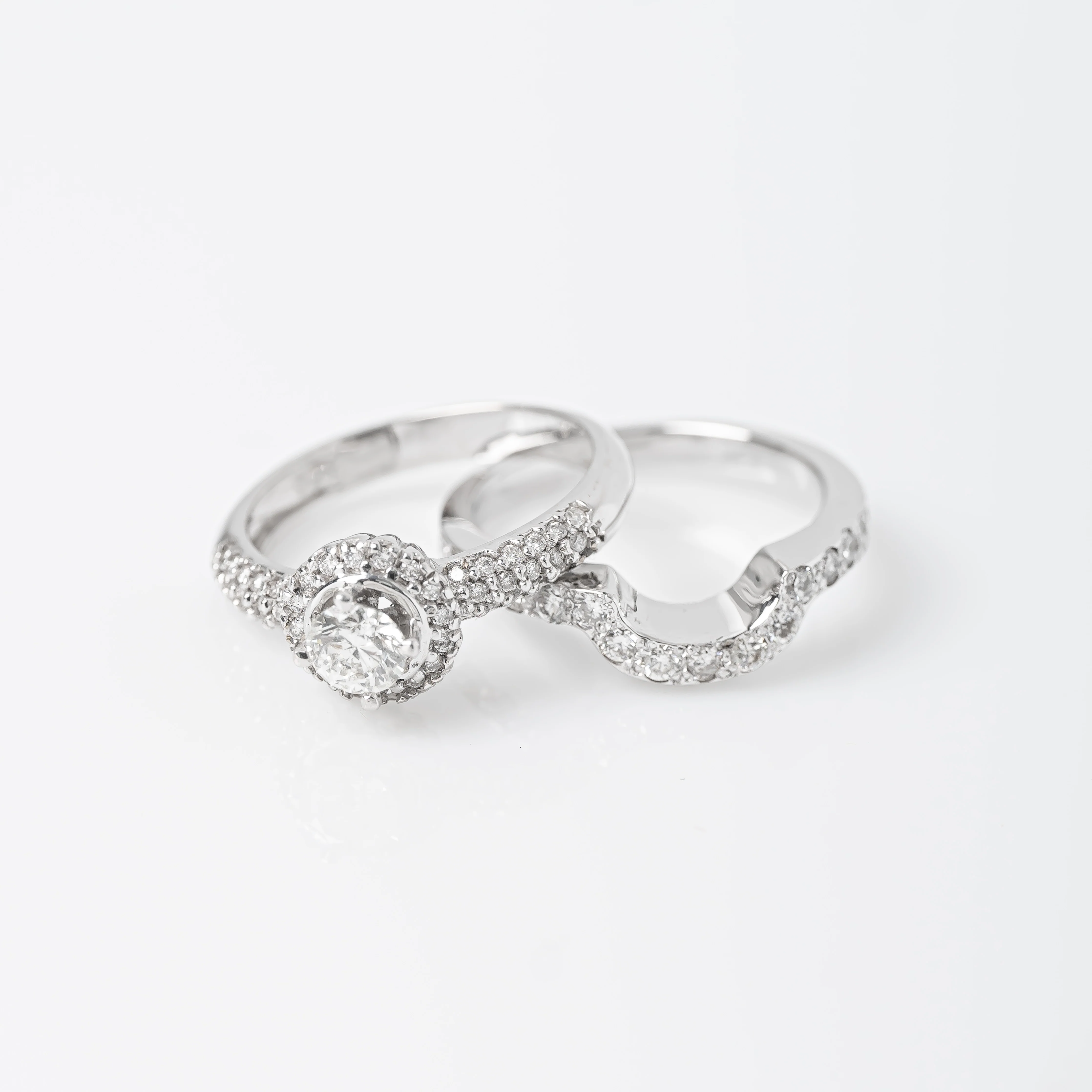 Juego Anillos Diamante Nat Talla 7 - Image 4