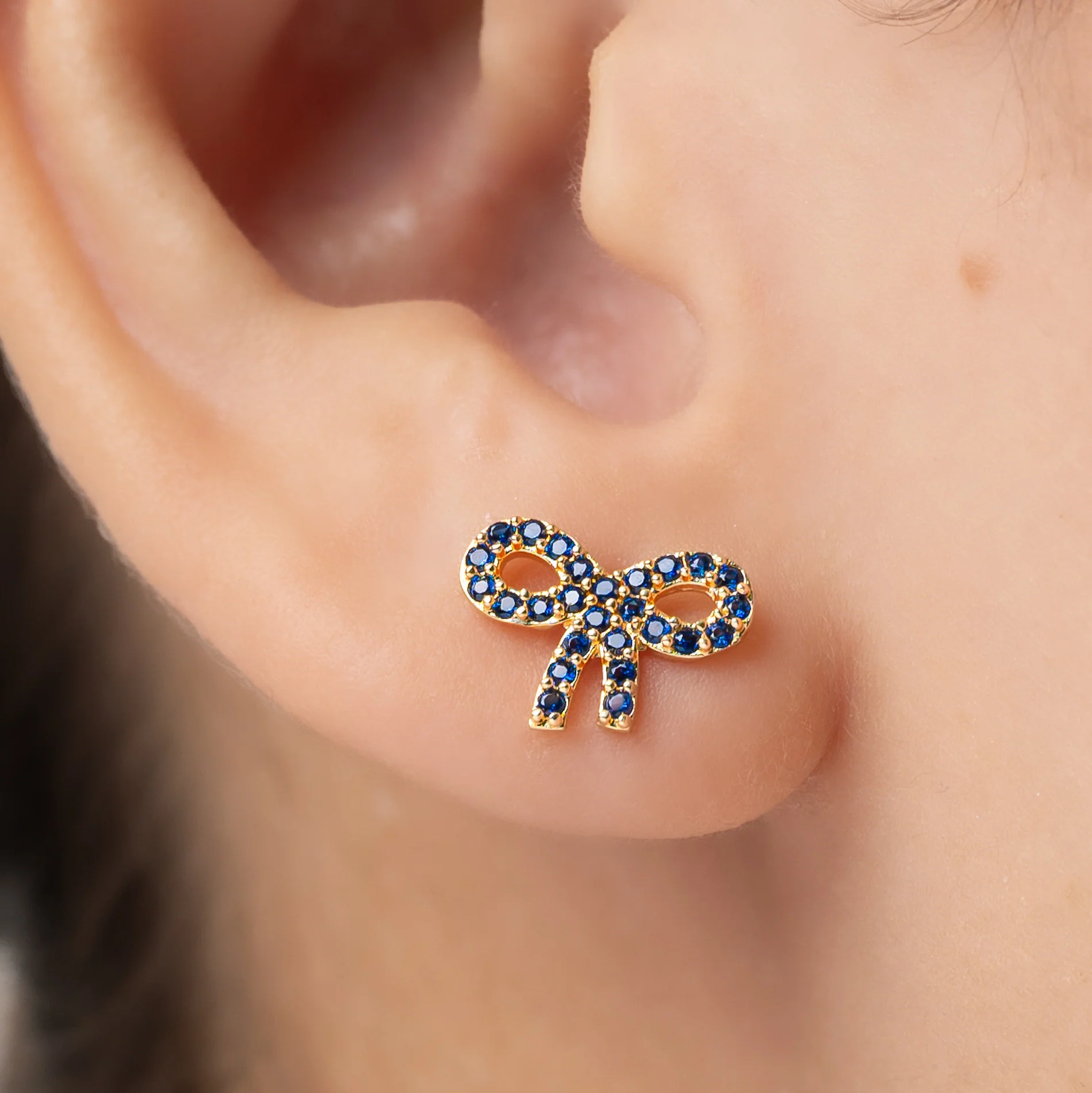 Topos Moño Azul 7.8mm - Image 3